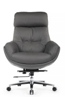 Изображение кресло rv design marco (ls-262a) кожа серая